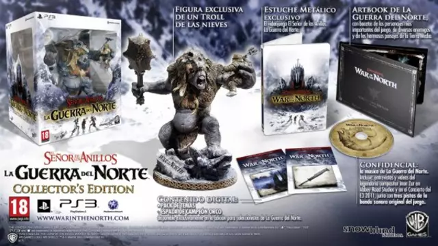 Comprar Señor De Los Anillos: La Guerra Del Norte Edición Coleccionista PS3 - Videojuegos - Videojuegos