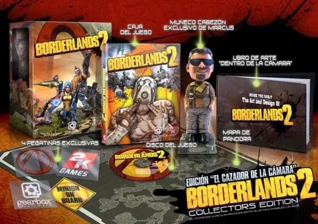 Comprar Borderlands 2 El Cazador de la Camara Edición Coleccionista Xbox 360 - Videojuegos