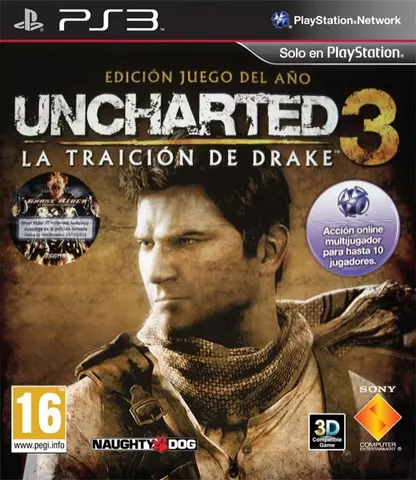 Comprar Uncharted 3 Juego del Año PS3 - Videojuegos - Videojuegos