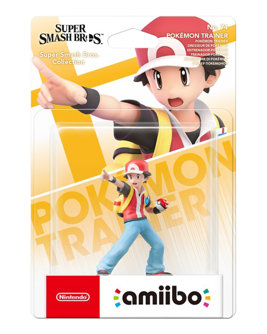 Figura Amiibo Entrenador Pokémon  (Super Smash Bros. Ultimate)