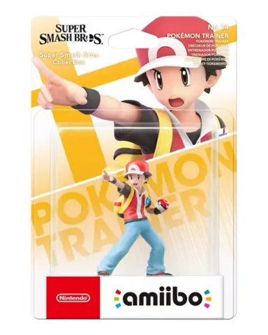 Figura Amiibo Entrenador Pokémon  (Super Smash Bros. Ultimate)