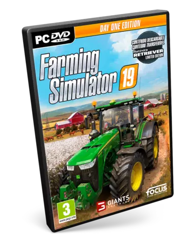 Comprar Farming Simulator 19 Edición Day One PC Day One - Videojuegos - Videojuegos