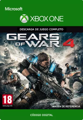 De regalo Gears of War 4 al comprarlo con una consola Xbox One en Oferta