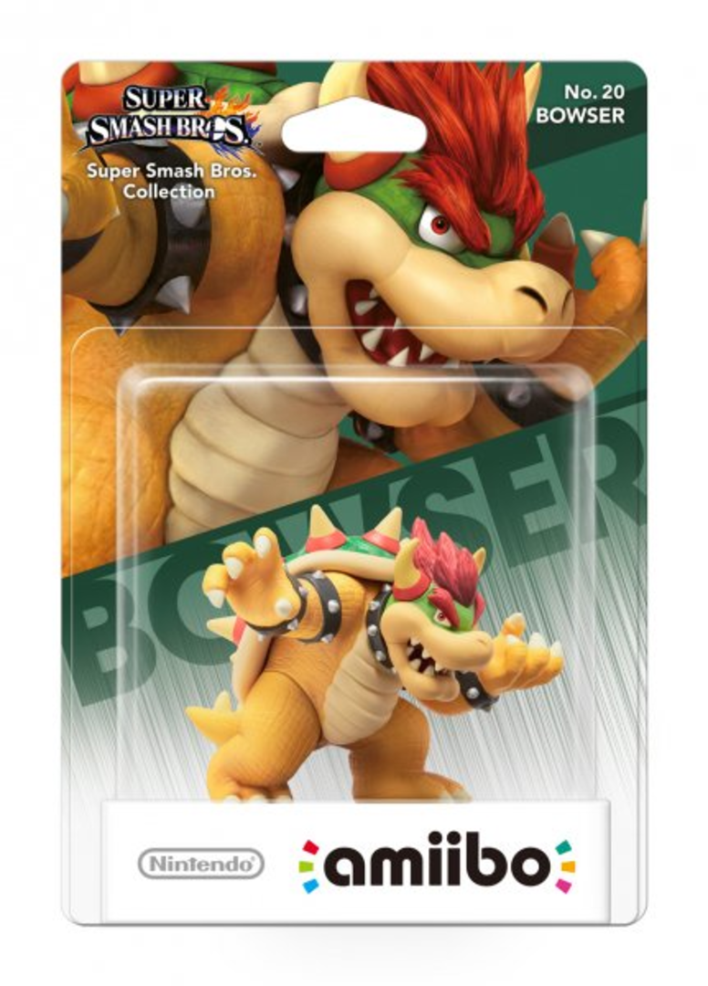 Figura amiibo bowser (serie ssb)