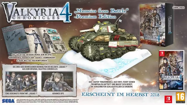 Comprar Valkyria Chronicles 4 Edición Premium Memoirs from Battle Switch Coleccionista screen 1 - 00.jpg
