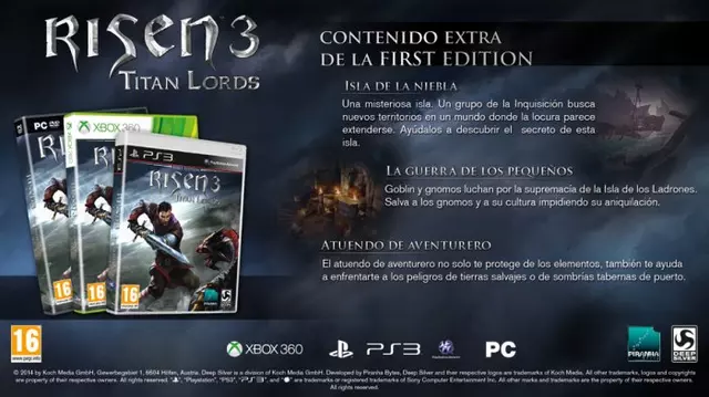 Comprar Risen 3: Titan Lords First Edition PC Deluxe screen 1 - 00.jpg - 00.jpg