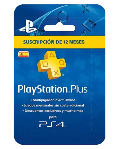 Comprar PlayStation Plus 12 Meses Suscripción Tarjeta Prepago (Físico) - 