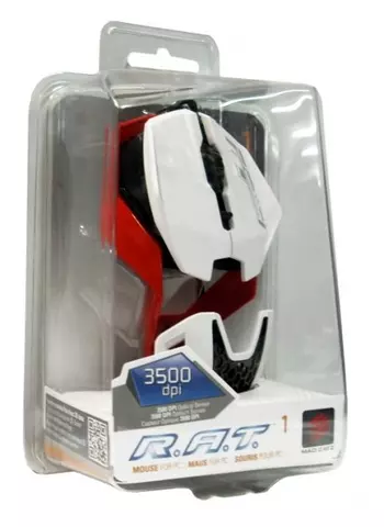 Comprar Mad Catz R.A.T. 1 Raton Blanco/Rojo PC - 01.jpg