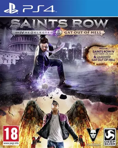 Comprar Saints Row IV Re-elected + Gat Out of Hell First Edition PS4