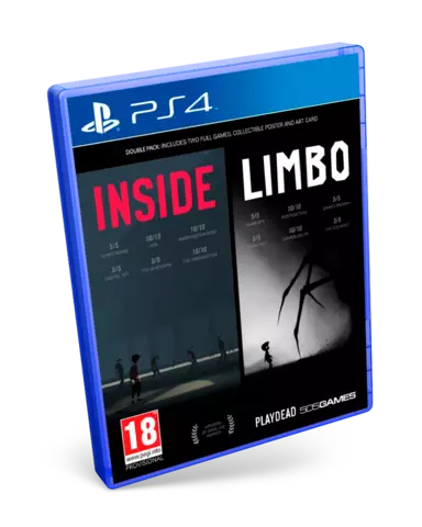 Comprar Inside + Limbo Double Pack PS4 Estándar - Videojuegos - Videojuegos