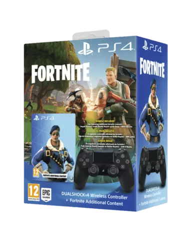 Comprar DualShock 4 Negro + Fortnite PS4 Estándar - Accesorios