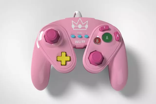 Comprar Mando Fight Pad Peach Wii U - 1.jpg