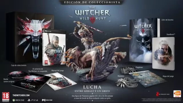 Comprar The Witcher 3: Wild Hunt Edición Coleccionista PC