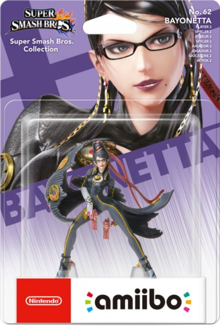 Figura Amiibo Bayonetta Player 2 (Serie Super Smash Bros.)