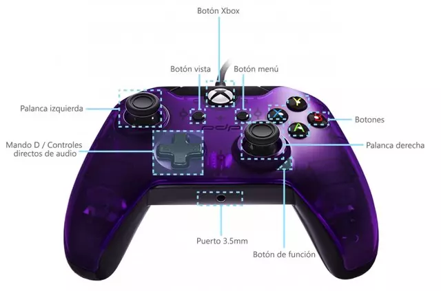 Comprar Mando Morado Licenciado Nueva Xbox One - 04.jpg