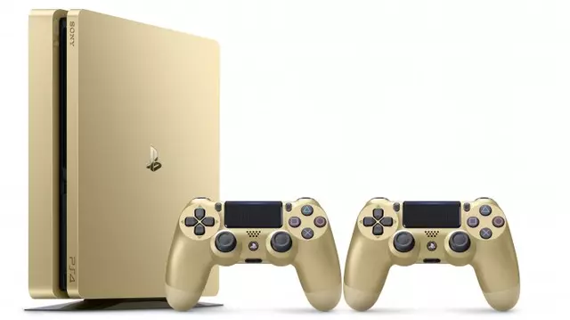 Comprar PS4 Consola Slim 500GB Dorada + 2 Mandos DualShock 4 PS4 screen 3 - 03.jpg