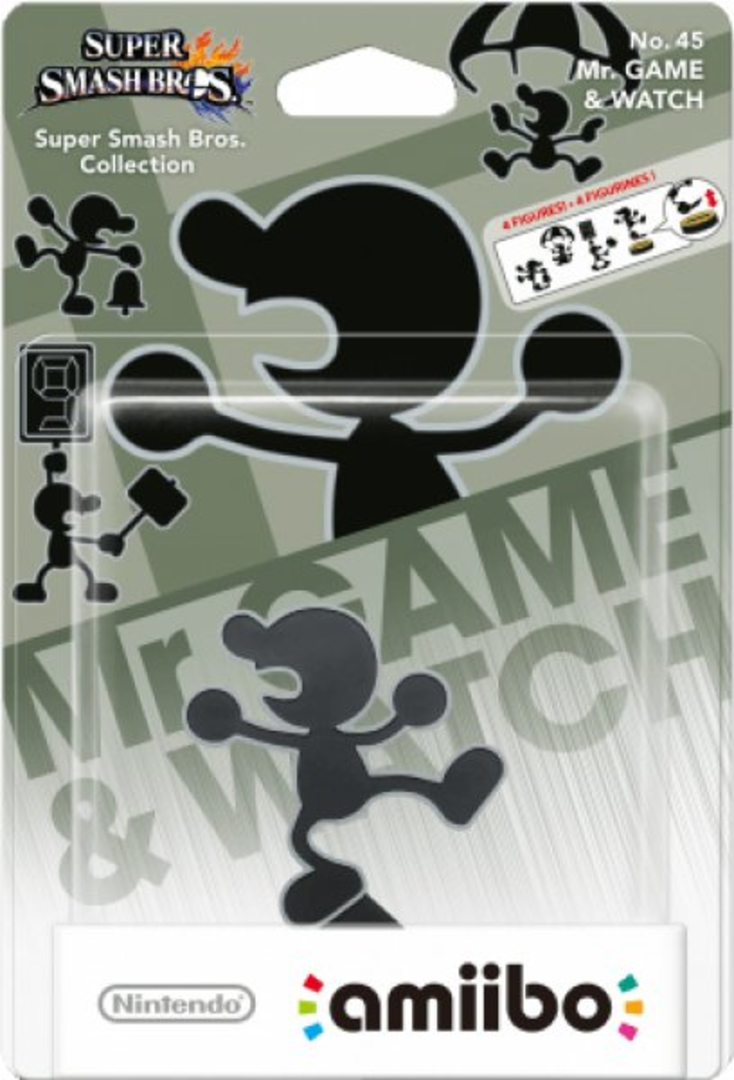 Figura Amiibo Game & Watch (Serie SSB)