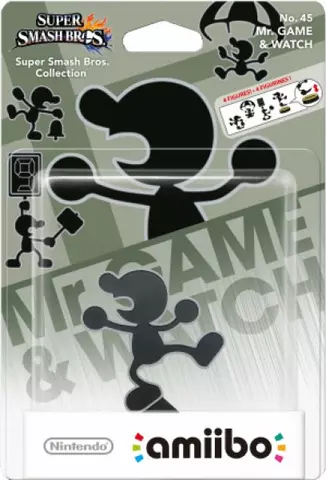 Comprar Figura Amiibo Game & Watch (Serie Super Smash Bros.) Figuras amiibo