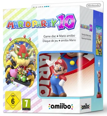 Comprar Mario Party 10 + Amiibo Mario Wii U Figuras amiibo