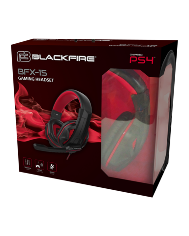 Auriculares Gaming BLACKFIRE Headset BFX-15 PS4