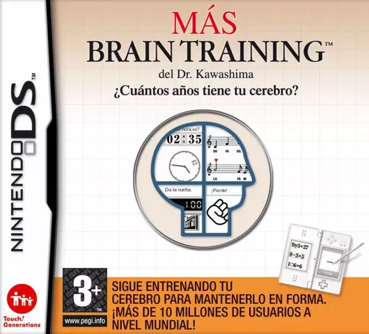 Comprar Mas Brain Training DS - Videojuegos - Videojuegos