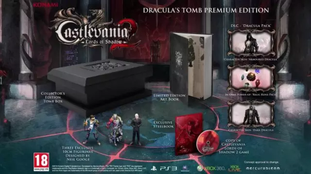 Comprar Castlevania: Lords of Shadow II Dracula's Tomb Premium Edition PS3 Coleccionista - Videojuegos