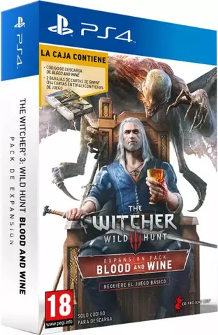 Comprar The Witcher 3: Wild Hunt - Blood & Wine PS4