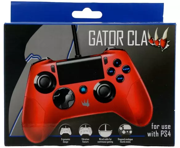 Comprar Mando Gator Claw Subsonic Rojo PS4 - 01.jpg