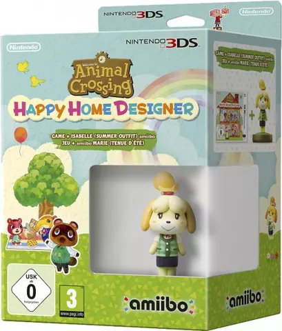 Comprar Animal Crossing: Happy Home Designer + amiibo Canela Verano 3DS Figuras amiibo