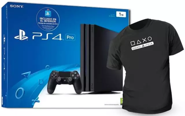 Comprar PS4 Consola Pro 1TB + PSN 10€ Tarjeta de regalo PS4 - Consolas