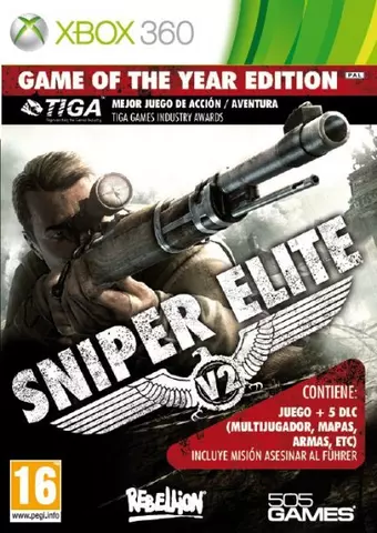 Comprar Sniper Elite V2 Game of the Year Xbox 360 - Videojuegos