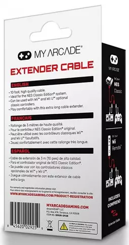 Comprar Cable Extension Mando Nintendo NES Classic Mini 3m  - 02.jpg - 02.jpg