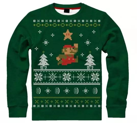 Comprar Jersey Navidad Mario Verde Talla M  - Merchandising