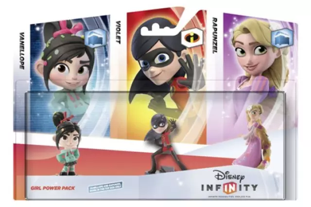 Comprar Disney Infinity Pack 3 Figuras: Chicas 