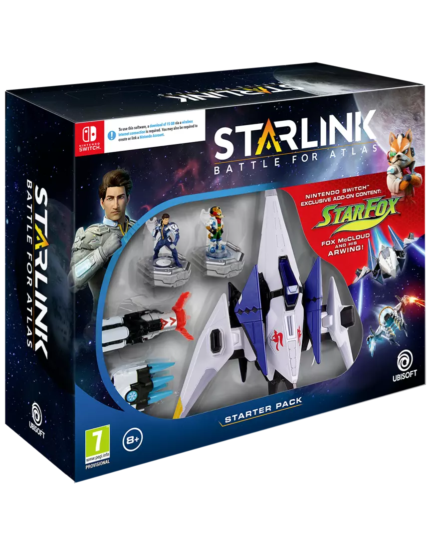 Starlink: Battle For Atlas - Starter Pack PS4 (Jeu + 5 Figurines + Poster) - Neuf Scellé