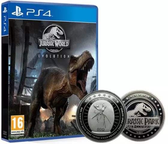 Comprar Jurassic World Evolution +  Moneda Edición Limitada PS4 Estándar - Videojuegos