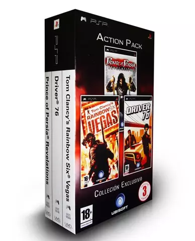 Comprar Triple Pack: Rainbow Six Vegas + Prince Of Persia: Revelations + Driver PSP - Videojuegos