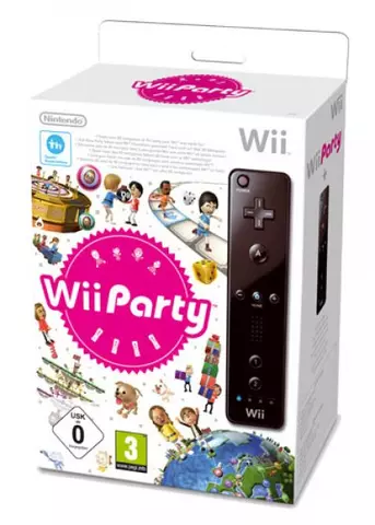 Comprar Wii Party + Mando Wii Remote Negro WII - Videojuegos - Videojuegos