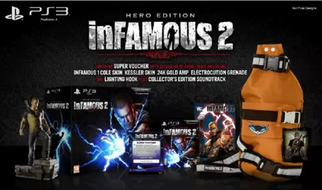 Comprar Infamous 2 Edición Hero PS3 - Videojuegos - Videojuegos