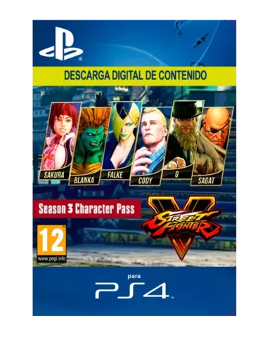 Comprar Street Fighter V Season 3 Character Pass PS4 PlayStation Network