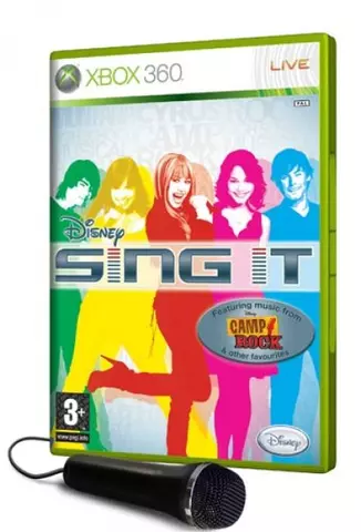 Comprar Disney Sing It! Camp Rock + Hannah Montana + Micro Xbox 360 - Videojuegos