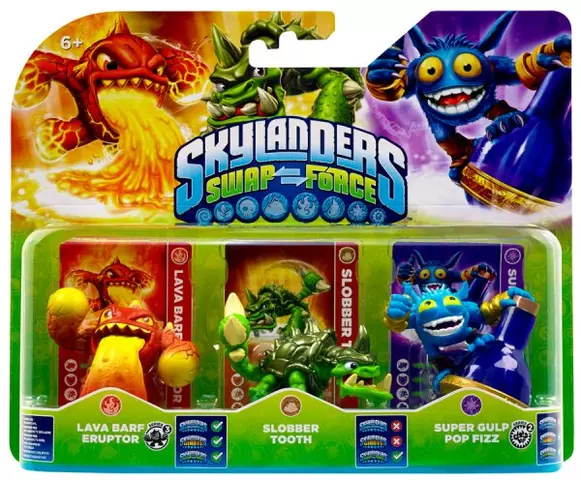 Comprar Skylanders Swap Force Triple Pack B 