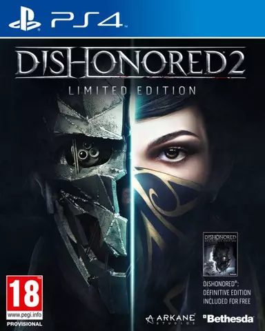 Comprar Dishonored 2 Edición Limitada PS4 - Videojuegos