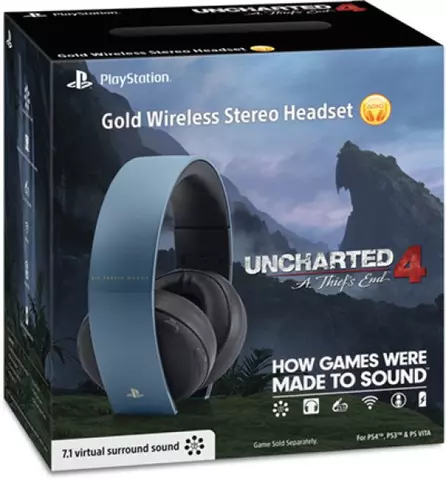Comprar Sony Gold 7.1 Surround Auriculares Wireless Uncharted Edition PS4 - 01.jpg