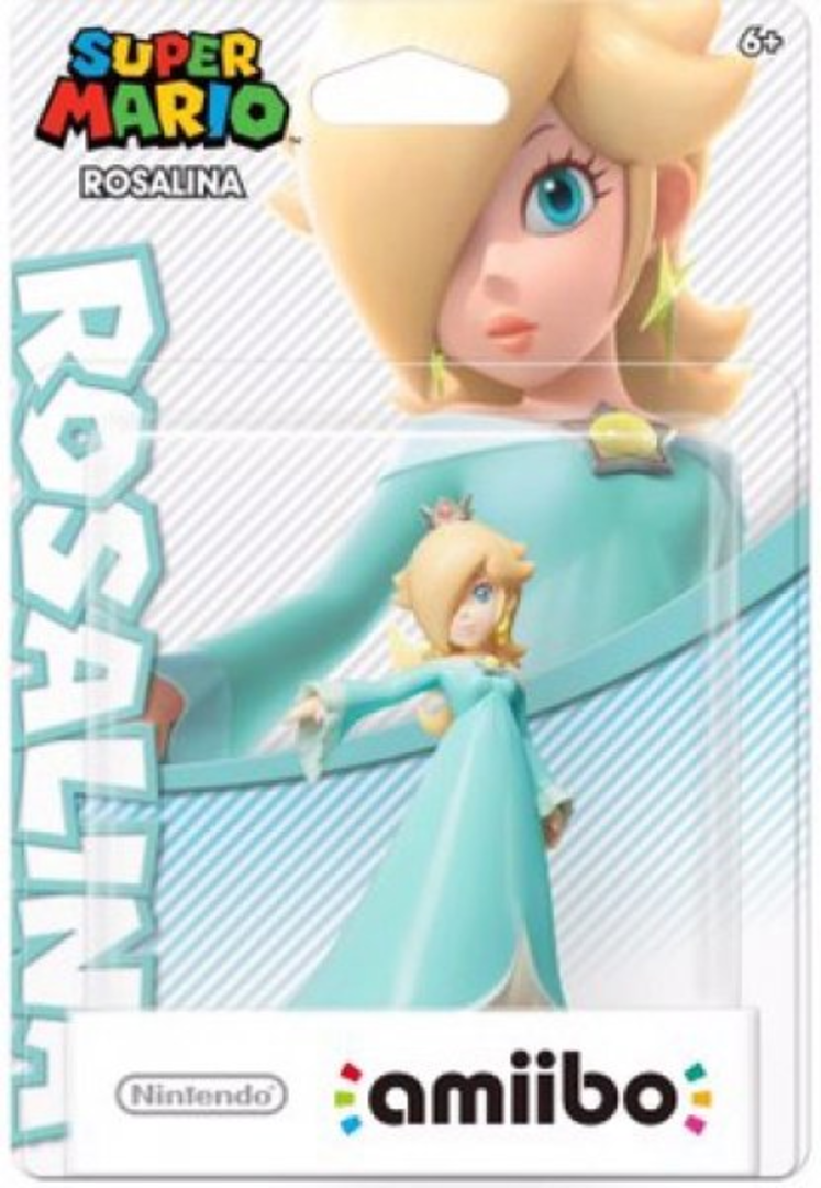 Figura amiibo rosalina (serie super mario)