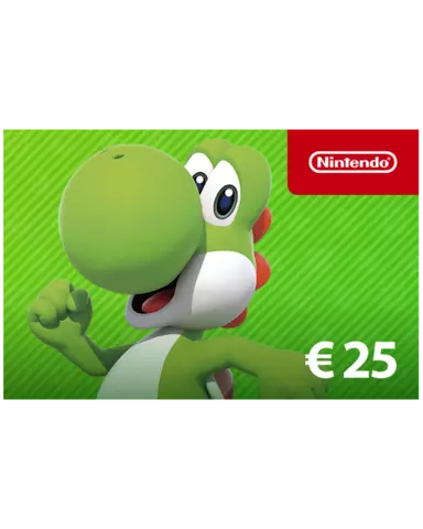 Comprar Nintendo eShop 25€ Tarjeta Prepago 3DS 25€