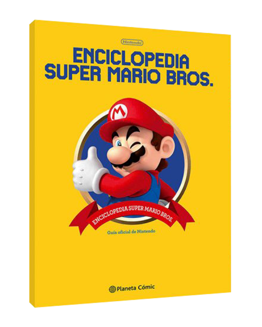 Libro enciclopedia super mario bros 30ª aniversario