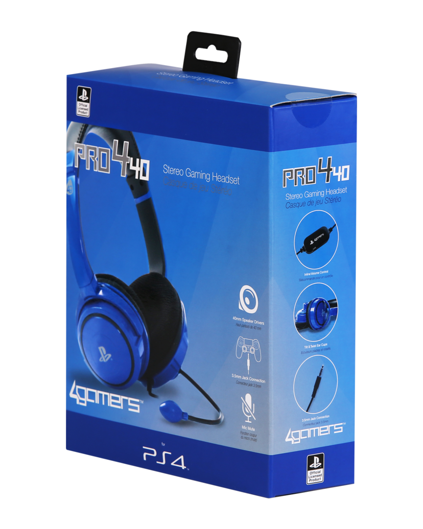 Auriculares Gaming Stereo PRO 4-40 Azul