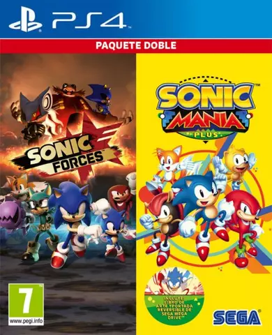 Comprar Sonic Mania Plus And Sonic Forces Double Pack PS4 Estándar - Videojuegos