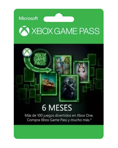 Comprar Xbox Game Pass 6 Meses  Xbox Live